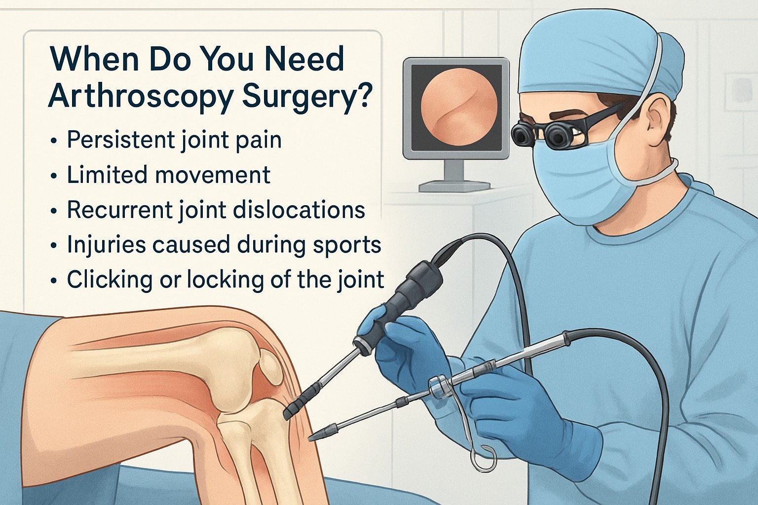 When Do You Need Arthroscopy Surgery