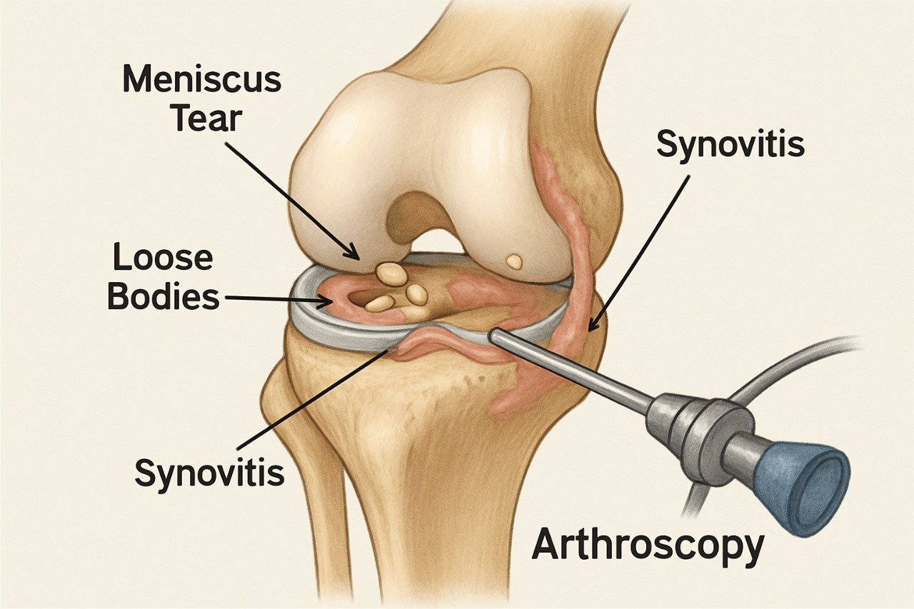 Conditions Does Knee Arthroscopy