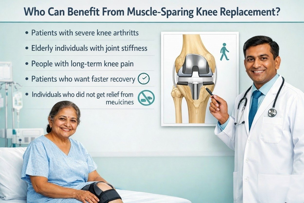 Muscle-Sparing Knee Replacement
