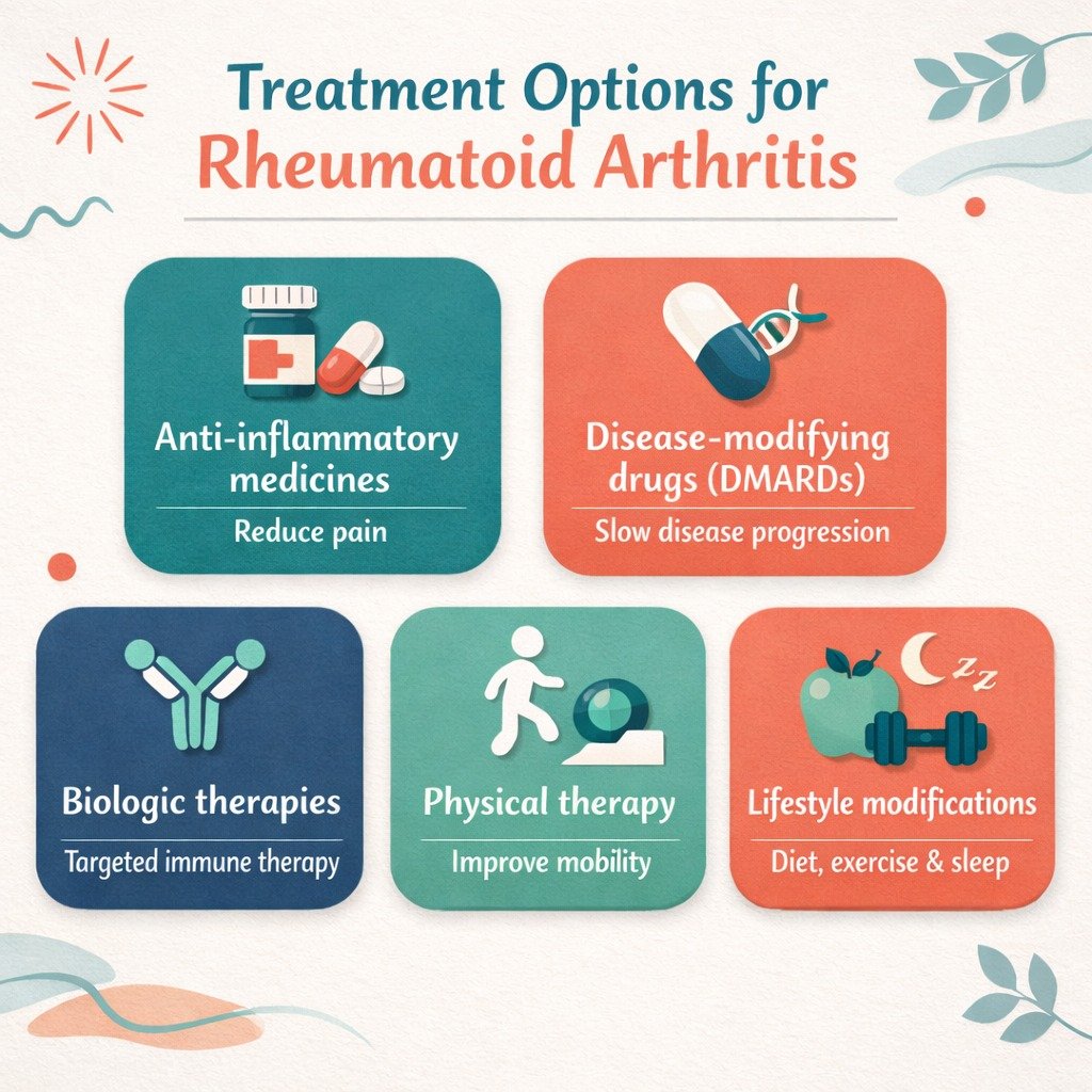 Treatment Options for Rheumatoid Arthritis